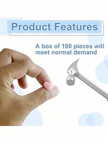 20/50 件多色心形图钉、图钉,适用于软木板、壁挂、公告板、圣诞装饰、节日礼物、情人节礼物 - 彩色 - 查看 9