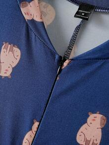 Back To School Fashion Men Loungewear Jumpsuit, Fall