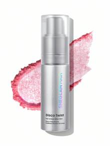 SHEGLAM HAIR Disco Twist Haar- & Körperglitzer Spray - Fairy Sugar Abschluss Geburtstag Urlaub Summer Fallen Autumn Y2K Schick Mode Frauen Bilden Kosmetik Party Strand Reisen Camping Draußen Schule Campus Festivals Dekor Geschenk Gegenwärtig Rose Mädchen Am besten Farbe Charme Stimmung Rosa Weihnachten Neujahr Thanksgiving-Tag Valentinstag