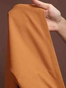 Veslaya 2025新款夏季无袖独家度假复古线条图案吊带背心上衣+直筒/阔腿裤套装 - 紅木色 - 查看 7