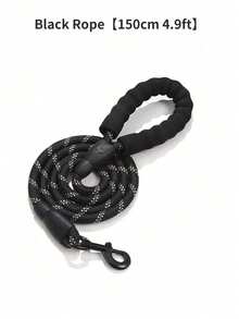 Hundsele, justerbar mjuk vadderad väst, reflekterande oxfordväst med kvävningsskydd, handtag och bilbältesögla (valfritt) – Inkluderar gratis kraftigt koppel på 1,5 meter