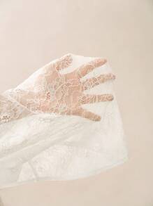 Arave Women's Loose Dropped Shoulder Lace Fabric Shirt Collar Placket Frill Decoration Autumn And Winter Inner Wear Retro French Elegant Romantic Date Long-Sleeved Shirt Fall Clothes For Women Fall Tops Classy Outfits For Women