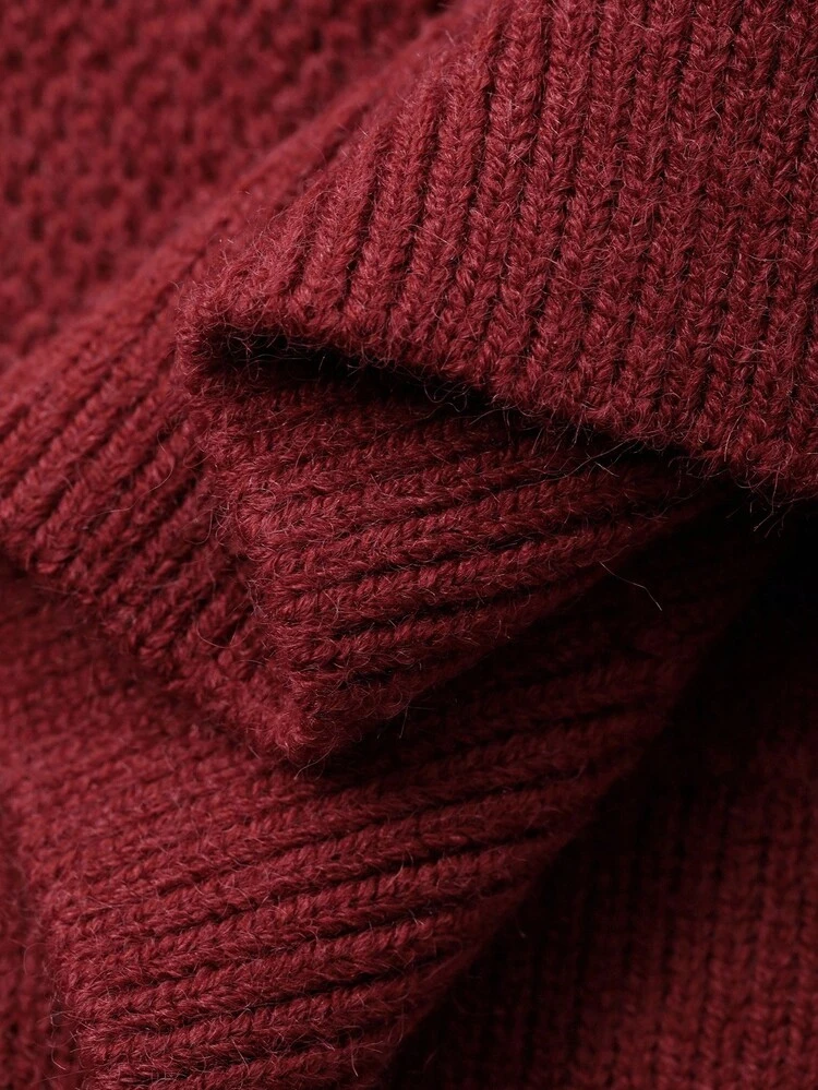Young Girl Knitted Sweater Dress Fall, Winter