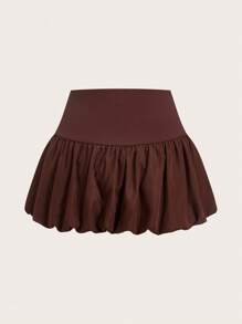 SHEIN EZwear 2 Stücke Damen einfarbige Miniröcke mit Bubi-Saum, Sommer - Verschiedenfarbig - Übersicht 3