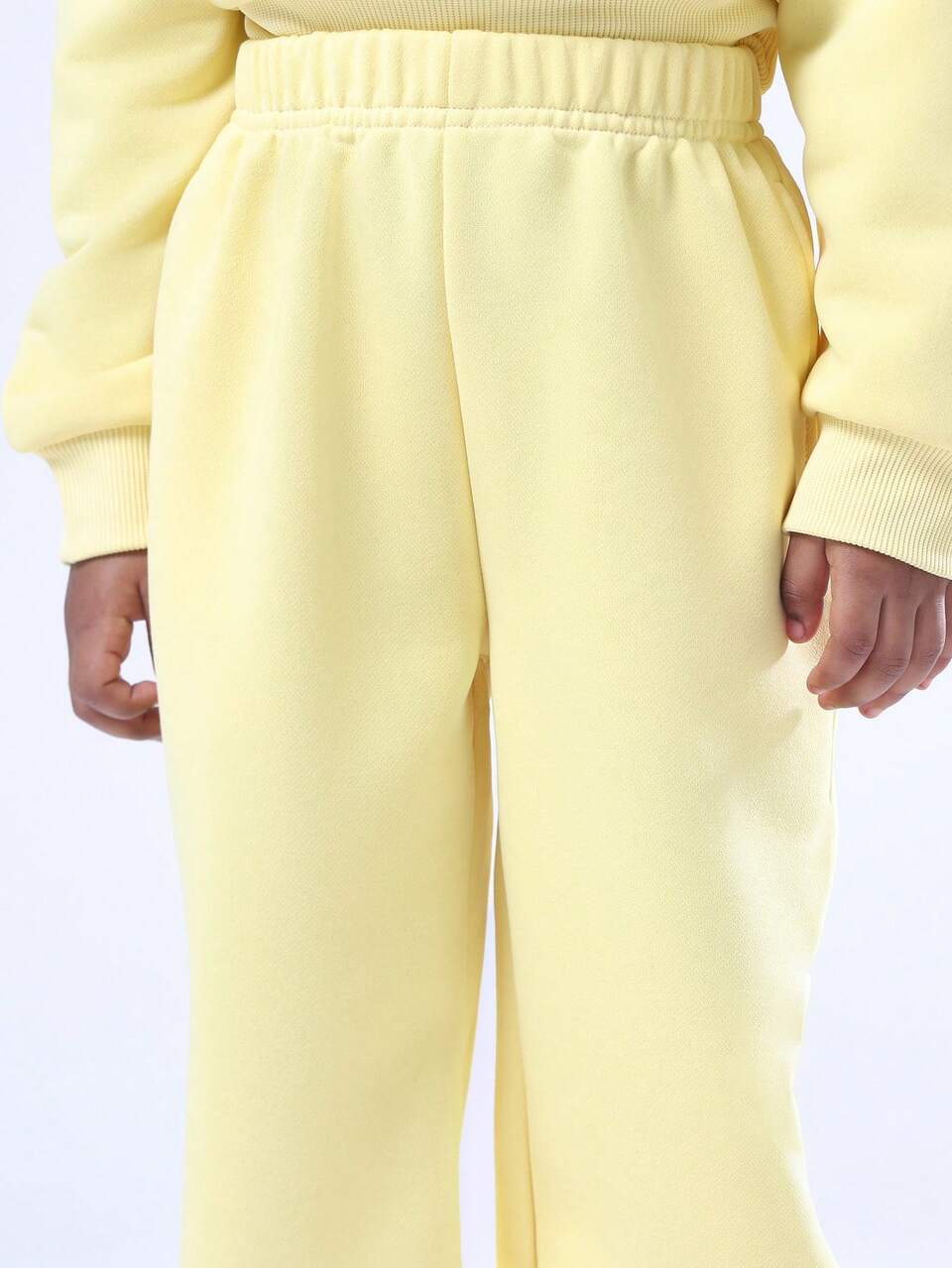 Hooded Sweatshirt And Jogger Set With Star Print