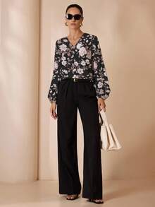 Glamance Constanza Baglietto Women's Casual Long Sleeve Shirt, Suitable For Office Wear In Autumn