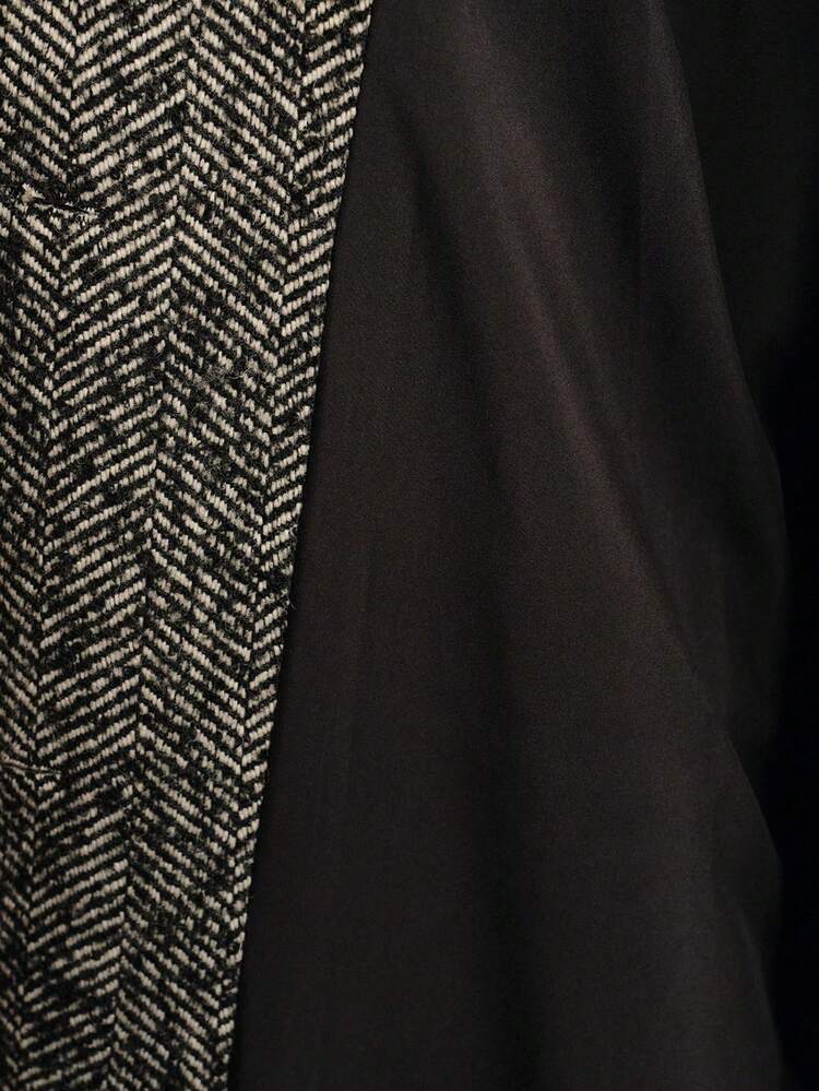 WOOL BELTED OVERCOAT