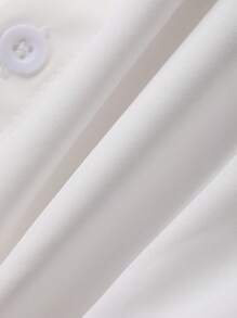 DAZY 男士纯色纽扣前开襟衬衫 长袖男士衬衫 秋冬