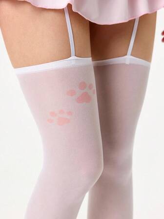 Grunge Punk زوج من جوارب السراويل المشبكة ذات النمط الداكن الجوثي، مناسبة للارتداء مع التنانير