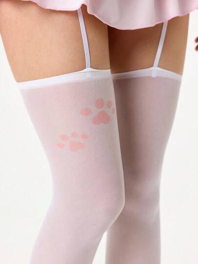 Grunge Punk زوج من جوارب السراويل المشبكة ذات النمط الداكن الجوثي، مناسبة للارتداء مع التنانير