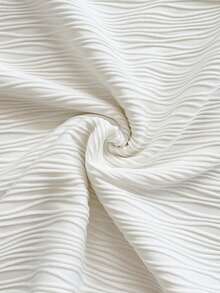 Soleia 女士度假秋冬白色波浪针织纹理修身镂空海星装饰连衣裙，性感修身派对、约会、情人节、狂欢节、复活节、西部、游轮、假日、海滩、音乐节、波西米亚风度假装，百搭 - 白色 - 查看 7