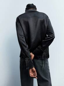 Maija Women's Casual Solid Color Long Sleeve Shirt, Halloween Costume