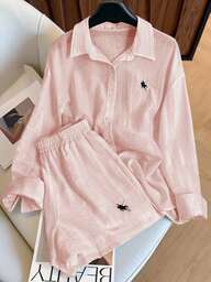 Airaco Vintage Casual Loose 2 Pieces Set, Fashion & Versatile Fall Cloth For Women