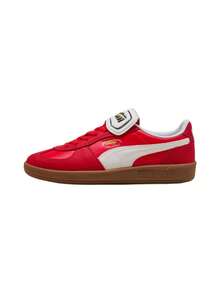 Palermo Premium Unisex Casual Sneakers Red/Warm White 401744 - Red - View 5