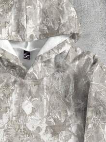 SHEIN 青少年男孩超大抽象图案连帽衫 - 街头潮流，柔软舒适的秋冬青少年男孩运动衫