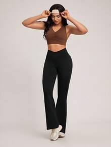 Hanevo 女士基本款瑜伽裤套装 - 彩色 - 查看 5