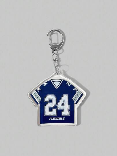 Grunge Punk Porte-clés et anneau porte-clés de vêtements, convient comme cadeau pour les amis