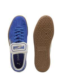 Puma Palermo PREMIUM Suede Men's Casual Sneakers Vivid Blue/Warm White 402350 - Blue - View 3