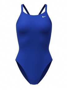 Nike One Piece Women Swimsuit Blue - Blue - View 4