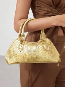 SHECARRY The Lady's Handbag, Elegant, Fashionable, And Casual, Is Suitable For Gatherings, Parties, Daily Use, And More