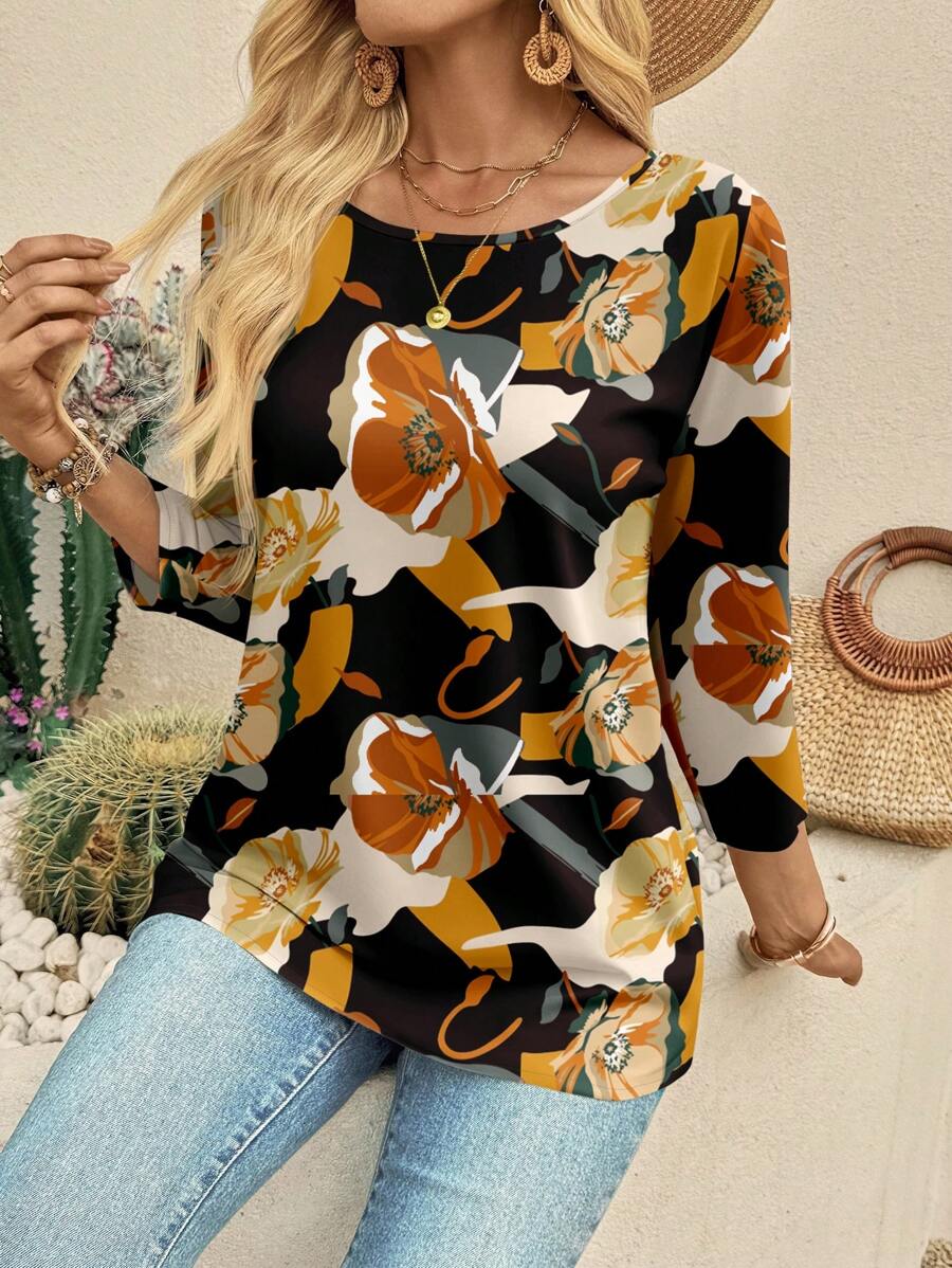 EMERY ROSE Áo sơ mi nữ, Áo sơ mi nữ mùa thu/đông, Áo kiểu nữ đi chơi, Áo kiểu nữ phong cách đồng quê, Áo kiểu nữ dễ thương mùa thu/đông, Áo kiểu đồng quê nữ đi chơi, Áo kiểu nữ thanh lịch - Nhiều màu - Xem 1