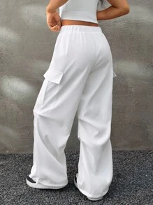 Coolane Kids Tween Girls Black Pants Back To School Clothes Clothes Mommy And Me Kpop Y2k Wide Leg Checkered Cargo Pants Football/Volleyball Thanksgiving Halloween Costume Christmas Sweatpants Spring/Fall/Winter