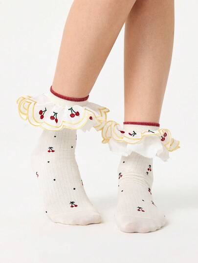 Kawaii Damen einfache & praktische multifunktionale Socken in Knöchelhöhe