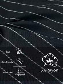 Lumivelle 万圣节女式商务休闲西装外套 - 藏蓝色 - 查看 11