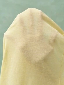 VARSIVA 圆领长袖重叠露背女式运动T恤和背心 - 黃色 - 查看 8