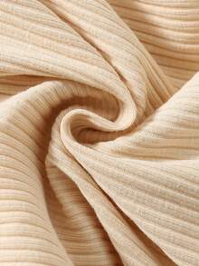 3件套新生儿男宝宝柔软舒适长袖圆领前拉链罗纹针织连体衣套装 - 藍色 - 查看 6