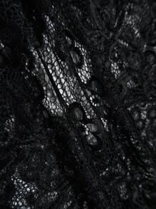 Fairmaia Plus Size Women's Elegant Solid Color Lace Blouse, Traditional German Style, Halloween