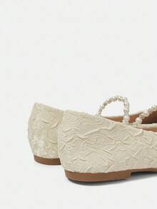 CUCCOO HITCHD Women's Elegant Commuter Beaded Flat Shoes