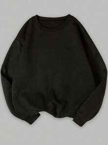 INAWLY 3pcs Women Casual Versatile Crew Neck Sweatshirt Set, Autumn/Winter - Multicolor - View 6