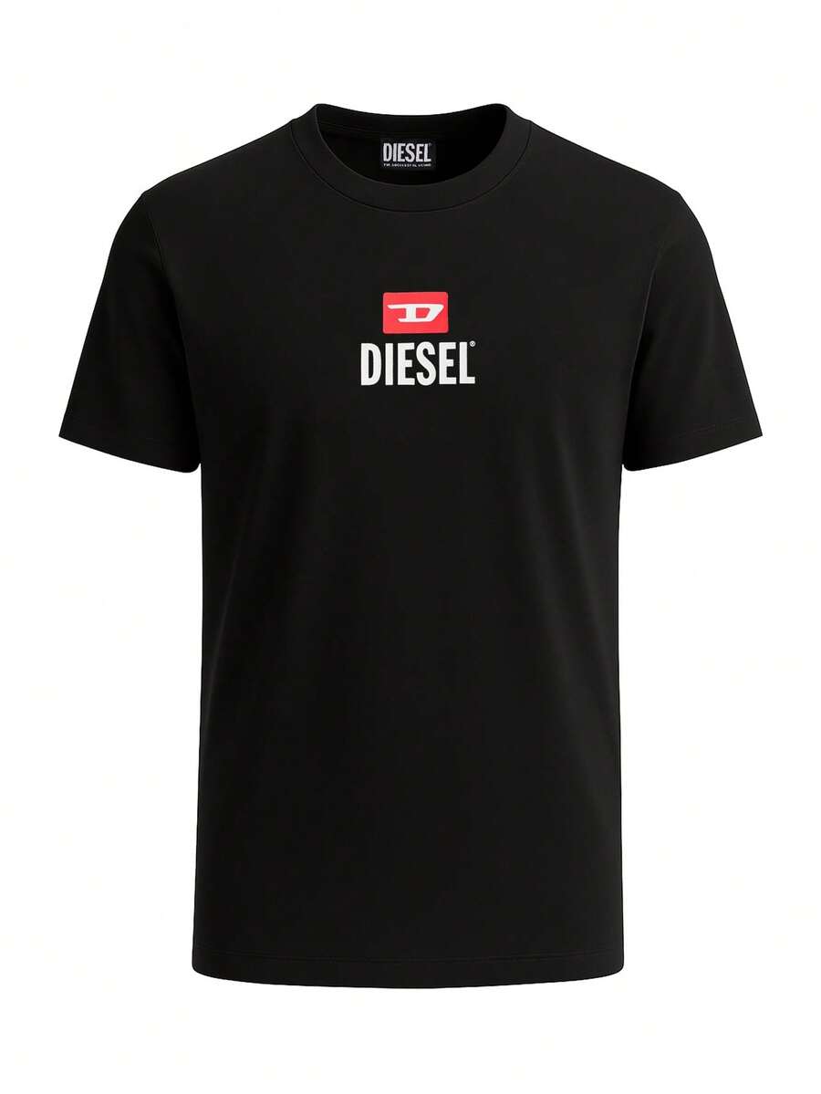 Diesel Women's Easy To Match Moisture-Wicking Breathable School Casual Outing Black A19708RDRDY-900 - 黑色 - 查看 1