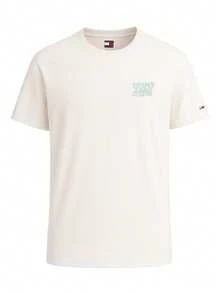 Tommy Hilfiger Regular Bubble Back Men T-Shirt White - Ancient white - View 4