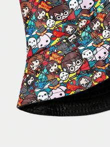 HARRY POTTER X SHEIN 双面卡通印花渔夫帽