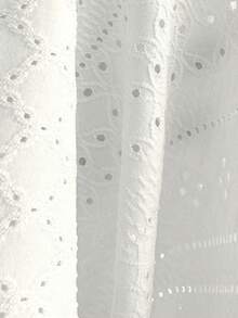 Sweetra 女士红色格子蕾丝拼接甜美细肩带吊带背心，适合海滩度假，春夏季 - 白色 - 查看 6