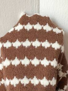 Sunnyshic 女士时尚条纹宽松休闲裤 - 彩色 - 查看 8