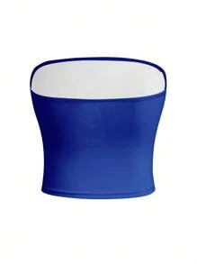 StreetHx Women's Summer Tube Top, National Flag World Cup Tube Top - Multicolor - View 2