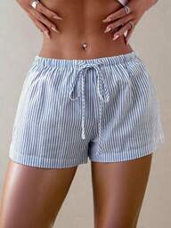 Mini Summer Printed Shorts | Women Printed Shorts | Beginner Printed Shorts | Elastic Waist Shorts | Mini Printed Shorts | Simple Shorts, Women Shorts