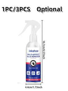 1 PC/120 ML Multi-Purpose Sticker Remover Household Sticker Residue Cleaner Metal Glass Plastic Universal Improve The Stickiness Of The Surface Caused By Glue Stains Suitable For Cleaning Of Art Knife Marks And Tape Marks