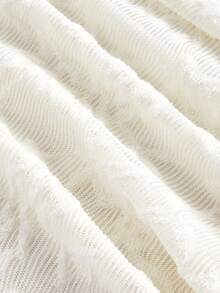 SHEIN MOD Women's Asymmetric Textured Apricot Mermaid Skirt,Halloween,Christmas,Fall / Winter Clothes For Women,Going Out Skirt,Chic,Country,Creamy Dress ,, Elegant Lace Skirt, Mermaid Lace Skirt