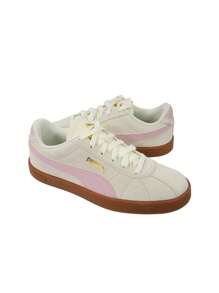 Puma Club II Unisex Casual Sneakers Warm White-Rose Mauve 397444
