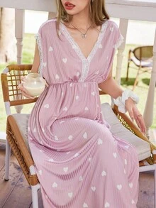 Dream Adore 女士印花睡裙 - 彩色 - 查看 7