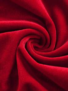 Girlism Teen Girl Solid Color Fashion Halter Neck Ruched Velvet Dress Fall Winter