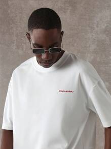 SUMWON Monte Carlo French Riviera Short Sleeve T-Shirt Summer Casual Oversized Graphic Print Streetwear Lobster Design Vacation Beach Holiday Cruise Tee - White - View 4