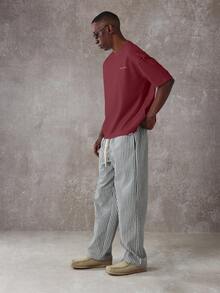 SUMWON 法国里维埃拉超大 T 恤蒙特卡洛龙虾印花夏季海滩度假装街头风格休闲时尚上衣