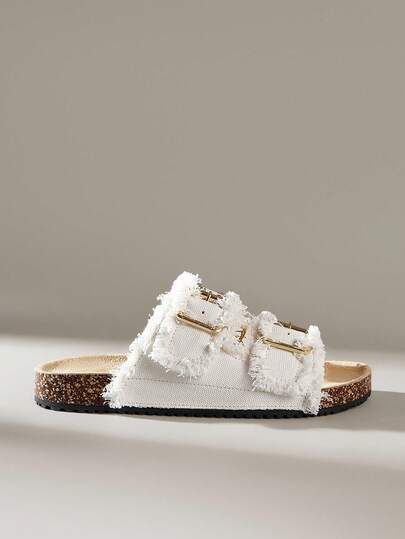 Solecia Zapatos planos cómodos con puntera redonda, borlas y pedrería completa, con doble hebilla para mujer, versátiles para uso diario, fiesta y commute