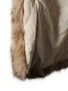 Almamuse 加厚仿皮草大衣，经典时尚，高品质 - 彩色 - 查看 8