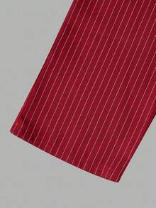 Teen Girl Colorblock Striped Loose Pants (With Belt) Fall Winter - Multicolor - View 3
